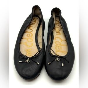 Pretty Flats w/ Bow ✨Sam Edelman✨Black, Size 8